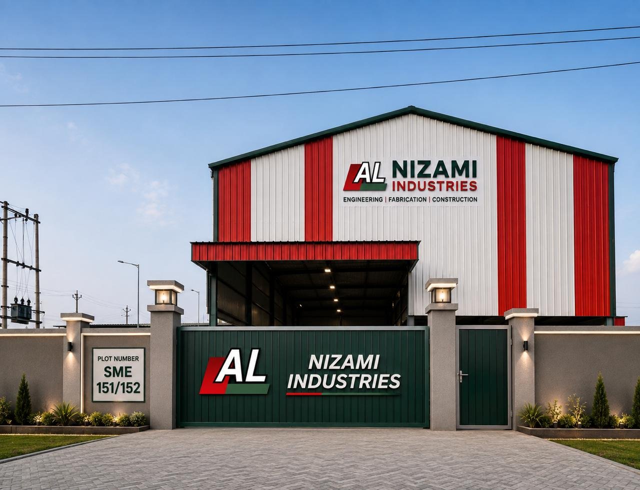 Al Nizami Industries engineering workshop exterior